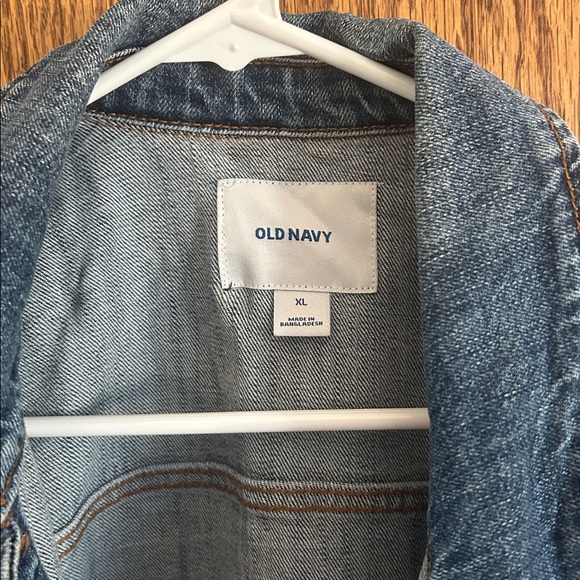 Old Navy Dark Blue Denim Jacket - Picture 2 of 4